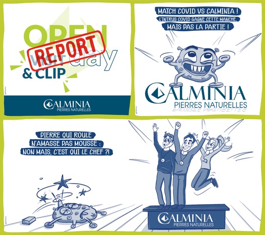 Calminia reporte au printemps prochain son open day Visit and Clip