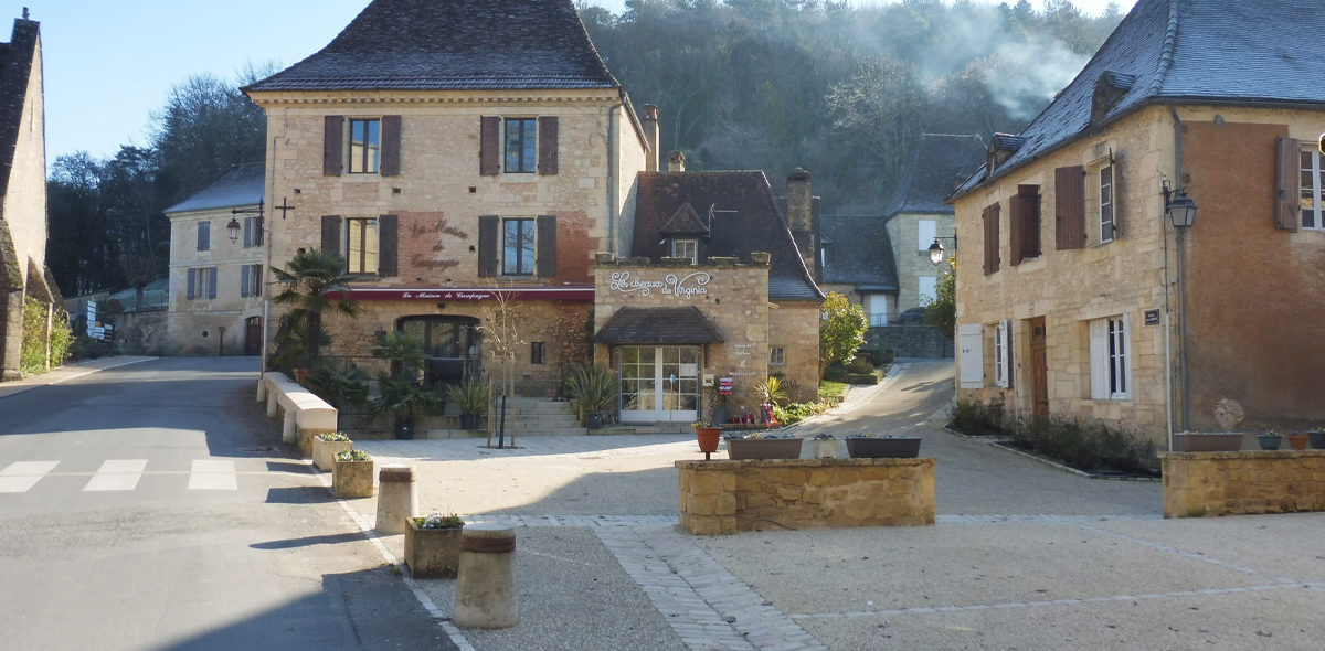 Aménagement du cœur d’un village typique du Périgord - CALMINIA